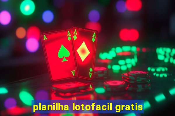 planilha lotofacil gratis